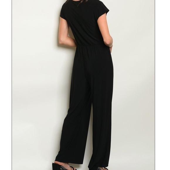 ❤️LAST S NEW Black Stretch Jumpsuit - Picture 3 of 6